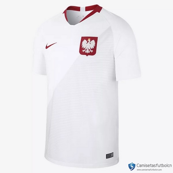 Camiseta Seleccion Polo Kitnia Primera equipo 2018 Blanco